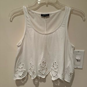 Lace Accented Top
